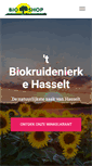 Mobile Screenshot of biokruidenierke.be
